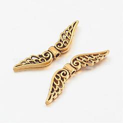 Сплавочные овальные бусины тибетского стиля  GLF10829Y-NF