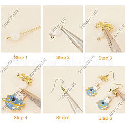 DIY-Sets zum Basteln von Osterohrringen&nbsp;DIY-SC0020-26