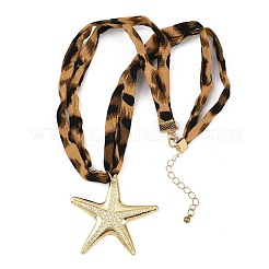 Кулон в виде морской звезды из морского сплава&nbsp;NJEW-A066-06G