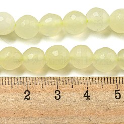 Naturali nuove perle di giada fili&nbsp;G-E571-A03-02