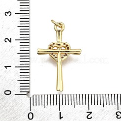 Латунные микро проложить кубического циркония подвески KK-Z100-35G-03