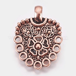 Экологичные застежки-крючки из цинкового сплава PALLOY-WH0031-02R