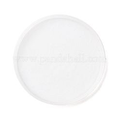 Diy плоская круглая чашка коврик силиконовые Молды&nbsp;DIY-E036-06