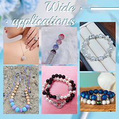 8шт 4 цвета бусины из полимерной глины со стразами&nbsp;RGLA-UN0001-01