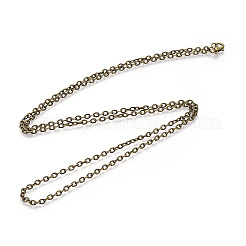 Изготовление цепей из железных тросов&nbsp;MAK-R013-76cm-AB