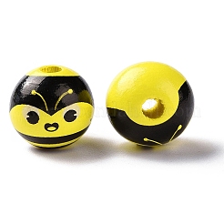 Европейские бусины из дерева шима WOOD-G015-03A