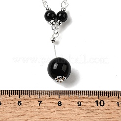 Природные драгоценные камни кулон ожерелье&nbsp;NJEW-JN01611