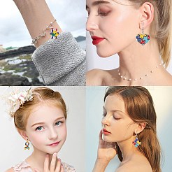 Подвески из эмали и сплава ENAM-SC0001-32P