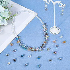 120шт гальванические стеклянные бусины&nbsp;EGLA-SP0001-29