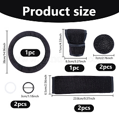 Fundas de tela para volante&nbsp;AJEW-WH0766-15A