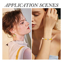 80 г прозрачных стеклянных бусин&nbsp;DGLA-TA0001-47D