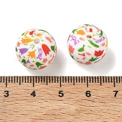Perles de silicone à fleurs&nbsp;SL-CBAC986-03C