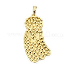 Подвески из латуни и эмали на Хэллоуин KK-F915-02C-G