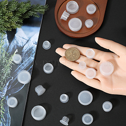 50 шт. 5-х видов пластиковых пробок для бутылок AJEW-GF0007-50