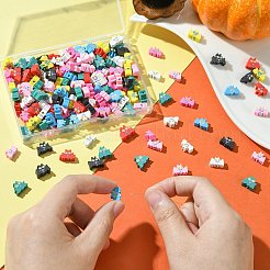 200шт бусины из полимерной глины ручной работы&nbsp;CLAY-CJ0001-91