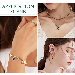 Подвески со стразами из сплава 10 шт.&nbsp;ALRI-YW0001-25A