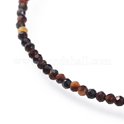 Natürliche Tigerauge Perlen Armbänder&nbsp;BJEW-JB04555-08