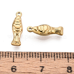 Подвески-рыбки из нержавеющей стали 304&nbsp;STAS-T069-05G