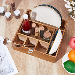 Aufbewahrungsbox aus Massivholz&nbsp;AJEW-WH0816-468