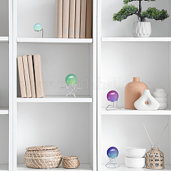 4 шт. 4-х стилевых держателей для хрустальных шаров из цинкового сплава&nbsp;ODIS-GA0001-83