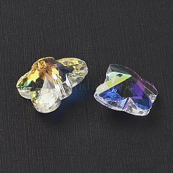 Прозрачные стеклянные подвески&nbsp;GLAA-E050-02B-01