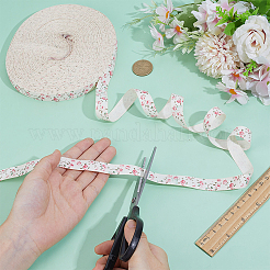 50 m Baumwollband mit Blumenmuster&nbsp;OCOR-BC0008-98