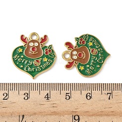 Подвески из нержавеющей стали 304 с эмалью&nbsp;STAS-L300-012G-25