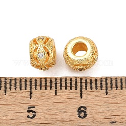 Латунные микропаве из прозрачного кубического циркония&nbsp;KK-C142-12B-G