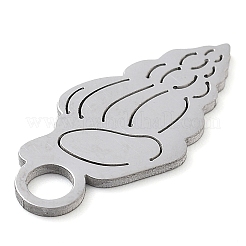 Подвески из нержавеющей стали 304 с защитой от потускнения STAS-M076-03P