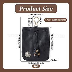 Кожаный портмоне AJEW-WH0314-415B