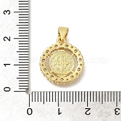 Реечное покрытие латунь с подвесками из кубического циркония KK-Z086-33G-10