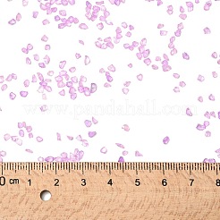 Прозрачная гальваническая поделка из измельченного стекла GLAA-F123-04