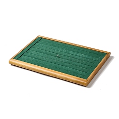 Supporti per vassoi espositori in legno a 8 slot con anello in velluto&nbsp;VBOX-C003-04B