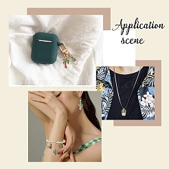 50шт 10 стиля подвески из сплава с эмалью ENAM-CJ0003-12