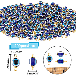 200 шт. бусины из смолы от сглаза&nbsp;RESI-HY0001-05