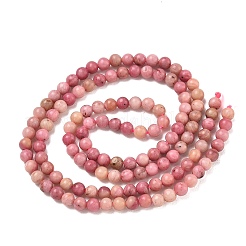 Perline Rhodonite naturale fili&nbsp;G-A322-A06-3mm