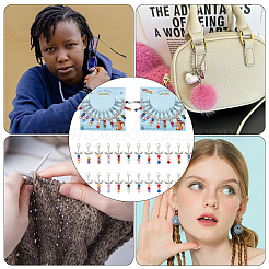 Маркеры петель подвеска стрекоза HJEW-AB00297