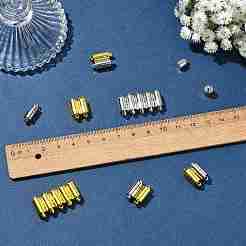 10 Beutel Messing-Magnetverschlüsse mit Ösen&nbsp;KK-FS0002-02P