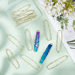 20 шт. Сплав с открытой задней панелью большие подвески FIND-CA0005-77