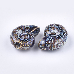 Abalorios de porcelana hechas a mano&nbsp;PORC-S498-32