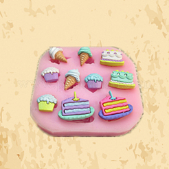 Пищевые силиконовые Молды&nbsp;DIY-E011-14