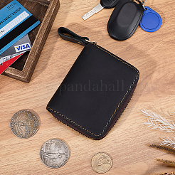 Прямоугольные кожаные кошельки для кредитных карт для женщин и мужчин AJEW-WH20001-31C