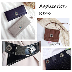 12 комплект 3-х цветных заклепок из сплава и имитации бирюзы FIND-GF0004-25