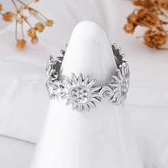 Компоненты открытого кольца манжеты из нержавеющей стали Sun 304&nbsp;RJEW-F174-02P