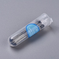 ステンレススチールヘッドピン  ストレートピン  昆虫剥製用ツール  DIY縫製工芸用の縫製ピン  ブラック  40x0.3mm  100個/箱&nbsp;NEED-WH0001-11B