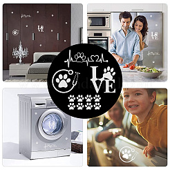 8 лист 4 стильных водонепроницаемых наклеек для животных с рисунком в виде сердца и медвежьей лапы&nbsp;STIC-GF0001-03B