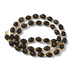 Естественный золотистый отлив обсидиан бисер пряди G-F809-A27-01