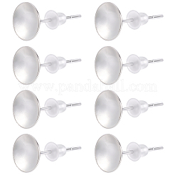 925 Sterling Silber Ohrstecker Zubehör&nbsp;STER-BBC0009-07B