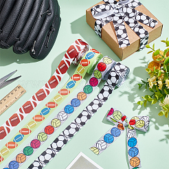 20м 4 стиля полиэстер спортивные мячи принт репсовые ленты OCOR-PH0003-97