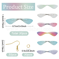 Diy kits para hacer aretes&nbsp;DIY-YW0018-21